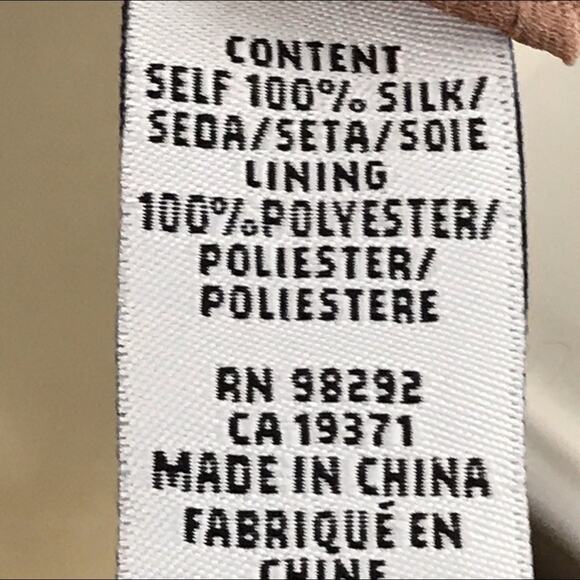 tibi New York Size 6 Viola Silk Chiffon Minidress Abstract Watercolor - Picture 16 of 16